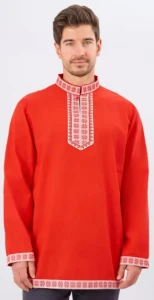 Рубаха фольклорная «Косоворотка» мужская для взрослых