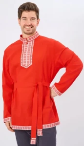 Рубаха фольклорная «Косоворотка» мужская для взрослых