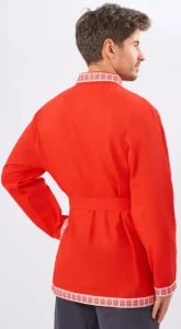 Рубаха фольклорная «Косоворотка» мужская для взрослых