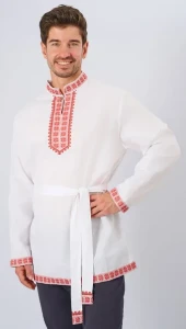 Рубаха фольклорная «Косоворотка» мужская для взрослых