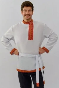 Рубаха фольклорная «Косоворотка» мужская для взрослых