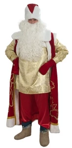 Новогодний костюм «Дед Мороз» (в рубахе) для взрослых