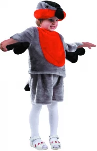 Детский костюм Птица «Снегирь» для мальчиков и девочек