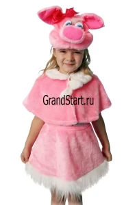 Детский карнавальный костюм «Поросюшка» для девочек
