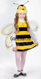 Детский карнавальный костюм «Пчелка» для девочек