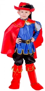 Детский карнавальный костюм «Кот в сапогах» для мальчиков