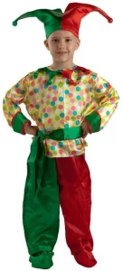 Детский карнавальный костюм «Петрушка»