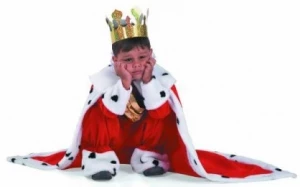 Детский карнавальный костюм «Король» бархат для мальчиков