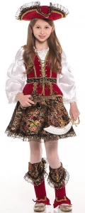 Детский карнавальный костюм «Разбойница» для девочек