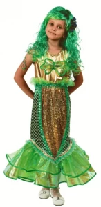 Детский карнавальный костюм «Русалочка» для девочек