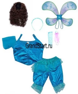 Детский карнавальный костюм Фея Винкс «Лейла» - «Аиша» для девочек
