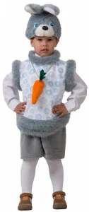 Детский карнавальный костюм Кролик «Кроха» для мальчиков и девочек