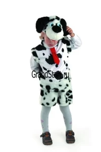 Детский карнавальный костюм Собака Далматин «Бастин» для мальчиков и девочек