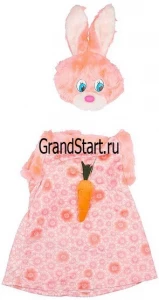 Детский карнавальный костюм Зайка «Липси» (розовая) для девочек