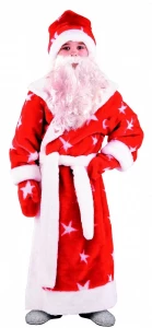 Детский новогодний карнавальный костюм «Дед Мороз» для мальчиков