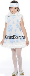 Детский костюм «Снежинка» для девочек