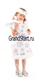 Детский костюм «Снежинка» для девочек