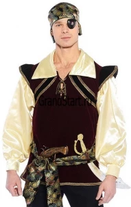 Карнавальный костюм Пират «Корсар» для взрослых