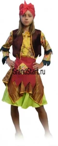 Карнавальный костюм «Баба-Яга» для девочки