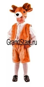 Детский карнавальный костюм Олень «Олешка» для мальчиков