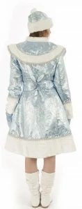 Новогодний костюм Снегурочка «Классика М» (голубая) для женщин