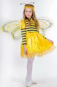 Детский карнавальный костюм «Пчелка» для девочек