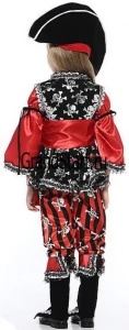 Детский карнавальный костюм «Атаманша» - «Пиратка» для девочек