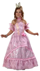 Детский карнавальный костюм «Золушка - Принцесса» розовая для девочек