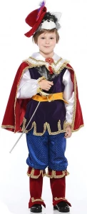 Детский карнавальный костюм «Кот в сапогах» для мальчика