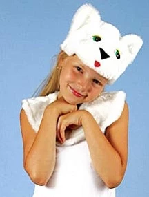 Детская карнавальная Шапочка «Кошечка» для девочек и мальчиков