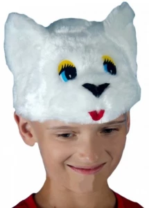 Детская карнавальная Шапочка «Кошечка» для девочек и мальчиков