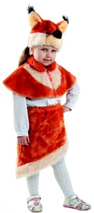 Детский карнавальный костюм Белка «Анжелка» для девочек