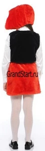 Детский маскарадный костюм «Красная Шапочка» для девочки