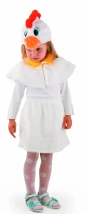 Детский маскарадный костюм «Курочка» для девочки