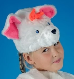 Детская карнавальная Шапочка «Мышка» для девочек и мальчиков