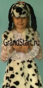 Детский карнавальный костюм Собака Далматин «Жу-Жу» для девочек