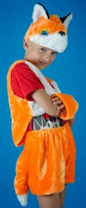 Детский карнавальный костюм «Лисёнок» для мальчиков и девочек