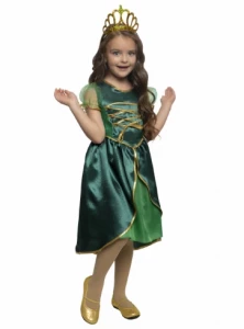 Детский карнавальный костюм «Царевна-лягушка» для девочек