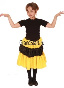 Детская карнавальная юбка «Пчёлка» для девочек