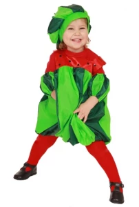 Детский карнавальный костюм «Арбуз» для девочек и мальчиков