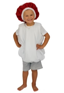 Детский маскарадный костюм Гриб «Мухомор» для мальчиков и девочек