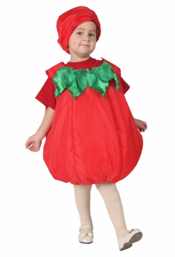Детский карнавальный костюм «Помидор» для мальчиков и девочек