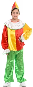 Детский карнавальный костюм «Петрушка» для мальчиков и девочек
