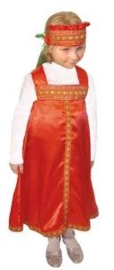Русский Национальный костюм «Русский Народный» для девочек
