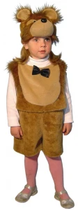 Карнавальный костюм «Медвежонок» бурый