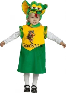 Детский карнавальный костюм «Змейка» для девочек