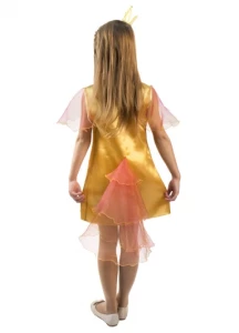 Детский карнавальный костюм «Золотая Рыбка» для девочек