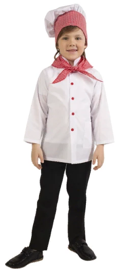 Детский карнавальный костюм «Поварёнок» для мальчиков и девочек