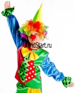 Карнавальный костюм «Клоун» для мальчиков и девочек