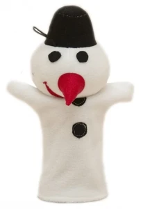 Кукла игрушка Би-Ба-Бо «Снеговик» (кукла-перчатка)